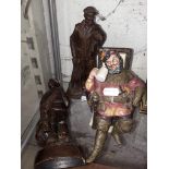 A Royal Doulton figure HN2162 The Foaming Quart, together with a Richard Fisher Lakeland figure