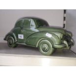 Green pottery car