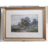 Early 20th Century School, "Nr Sevenoaks Kent", watercolour, 45cm x 30cm, titled lower right,