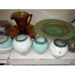 Glassware and pottery