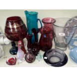 Art glass including Murano - appx 15 pieces