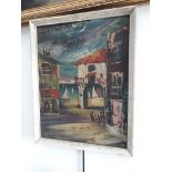 20th Century School, Mediterranean scene, oil on board, 27cm x 35cm, signed 'Tomlinson' lower