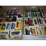 Two trays of boxed Lledo vehicles - approx 35