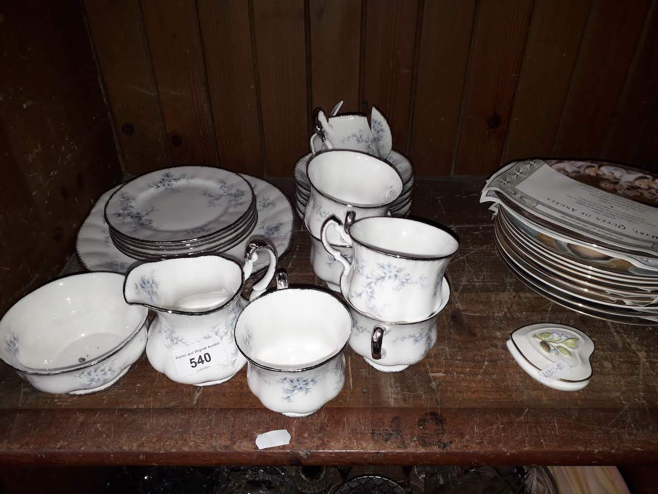 Paragon china teaware and some collectors plates