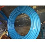 A 100m roll of 25mm water pipe