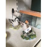 A boxed Teviotdale limited edition figure - Avocets, and another Teviotdale bird figure
