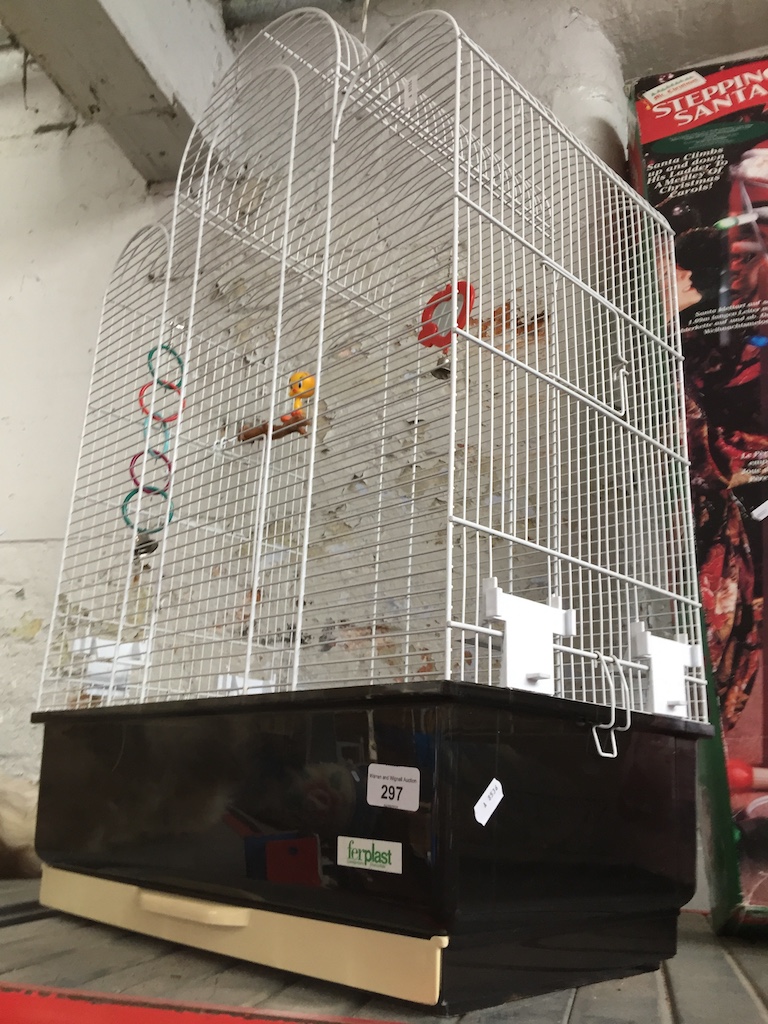 A pet cage