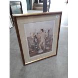 Sue Macartney Snape (b1957), "The Art Class", limited edition colour print, 34cm x 44cm, signed,