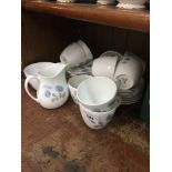 Wedgwood Ice Rose tea wares - approx 29 pieces