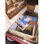 A box of railway ephemera