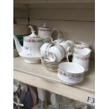 A Royal Albert/Paragon Belinda coffee set 28 pieces