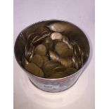 A large quantity of copper pennies, Victorian and later