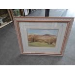 Patricia Peak, Middleton nr Sedburgh, watercolour, 36cm x 26cm, signed, glazed and framed.