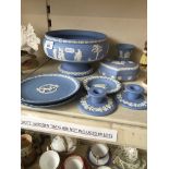 Wedgwood jasper wares including Imperial Bowl and 2 Olympic plates for 1980 and 1984