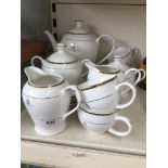 The Queens Golden Jubilee white teaware
