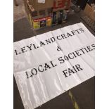 Leyland Crafts & Societies Fair sign.