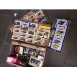 A quantity of mixed boxed die-cast model vehicles - 3 boxes.