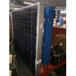 A caravan solar panel
