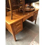 A 1940s oak desk