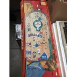 Two Cushion rebound game and a Pinball table top game