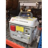 A 780 watt petrol generator