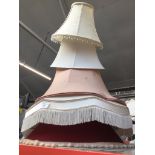 A collection of various lamp / light shades.