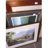 3 prints including signed limited editions by Paul Harley and K Melling