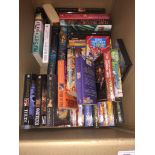 Box of Terry Pratchett books, approx 45