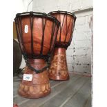 Two Conga drums