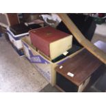 A good collection of vintage radios to include Philco, Bush, Pilot, Sky Queen, etc. - 2 boxes and
