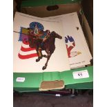 A box of American year packs