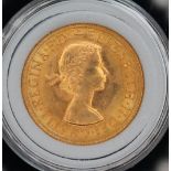 Elizabeth II sovereign 1966 ONLY 10% BUYER'S PREMIUM (INCLUSIVE OF VAT) NORMAL ONLINE FEES APPLY.