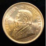 South Africa, 1983 Krugerrand, 1 oz. fine gold (91.67%) ONLY 10% BUYER'S PREMIUM (INCLUSIVE OF