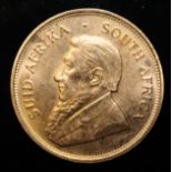 South Africa, 1981 Krugerrand, 1 oz. fine gold (91.67%) ONLY 10% BUYER'S PREMIUM (INCLUSIVE OF