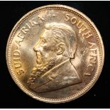 South Africa, 1980 Krugerrand, 1 oz. fine gold (91.67%) ONLY 10% BUYER'S PREMIUM (INCLUSIVE OF