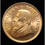 South Africa, 1975 Krugerrand, 1 oz. fine gold (91.67%) ONLY 10% BUYER'S PREMIUM (INCLUSIVE OF