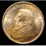 South Africa, 1974 Krugerrand, 1 oz. fine gold (91.67%) ONLY 10% BUYER'S PREMIUM (INCLUSIVE OF