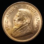 South Africa, 1974 Krugerrand, 1 oz. fine gold (91.67%) ONLY 10% BUYER'S PREMIUM (INCLUSIVE OF