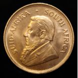 South Africa, 1974 Krugerrand, 1 oz. fine gold (91.67%) ONLY 10% BUYER'S PREMIUM (INCLUSIVE OF