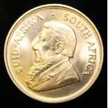 South Africa, 1974 Krugerrand, 1 oz. fine gold (91.67%) ONLY 10% BUYER'S PREMIUM (INCLUSIVE OF