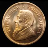 South Africa, 1978 Krugerrand, 1 oz. fine gold (91.67%) ONLY 10% BUYER'S PREMIUM (INCLUSIVE OF