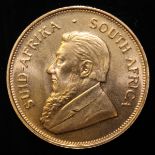 South Africa, 1974 Krugerrand, 1 oz. fine gold (91.67%) ONLY 10% BUYER'S PREMIUM (INCLUSIVE OF