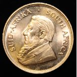 South Africa, 1974 Krugerrand, 1 oz. fine gold (91.67%) ONLY 10% BUYER'S PREMIUM (INCLUSIVE OF