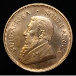 South Africa, 1974 Krugerrand, 1 oz. fine gold (91.67%) ONLY 10% BUYER'S PREMIUM (INCLUSIVE OF