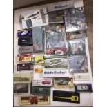 A quantity of various boxed model vehicles and planes, etc, Dinky, Eddie Stobarts, Days Gone, D'