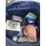 Bag containing various fly fishing reels, Shakespeare, Koma, DragonFly etc