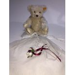 Steiff 662812 Bride Mohair bear Margarete - 29cm. Unboxed