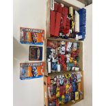 Three small boxes of dicast models to include Matchbox, burago, Lledo and Corgi etc.