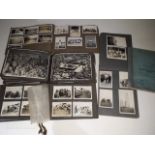 Four 1930s photograph albums depicting sergeant Fairclough 560253 foreign service throughout the