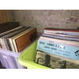 2 boxes of mainly classical records